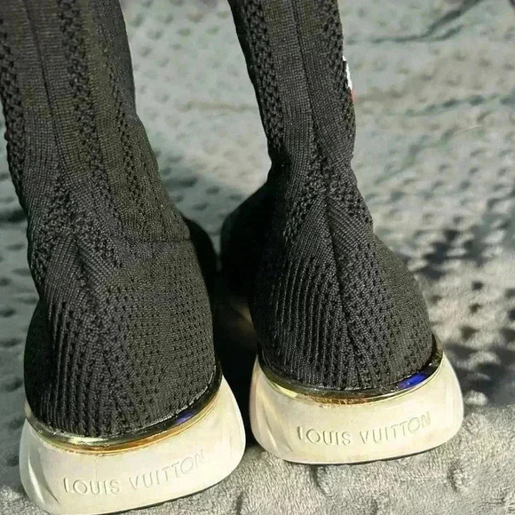 Authentic Women’s Louis Vuitton Patch After Game Pull On Sneakers, Size 38 - Picture 11 of 11